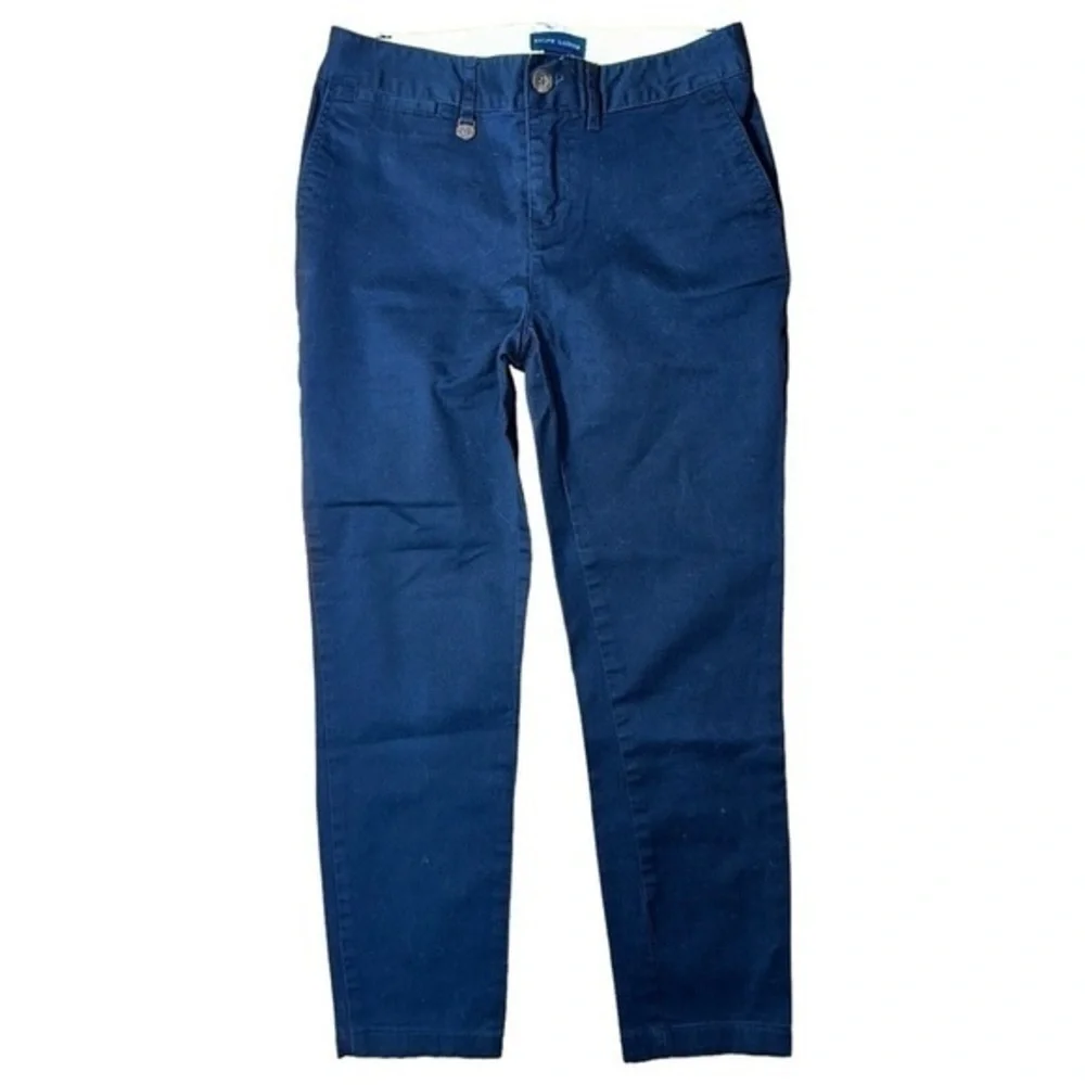 Ralph Lauren Girl’s Size 12 Navy Blue Stretch Cotton Chino Pants